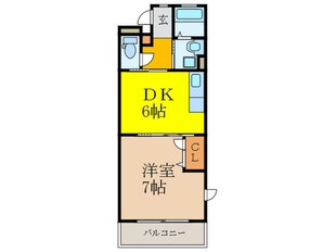 メゾンレモンの木の物件間取画像